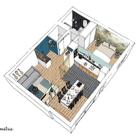 Ilunabarra - Appartement Calme, Vue Mer, Parking - Wifi 西布勒 外观 照片