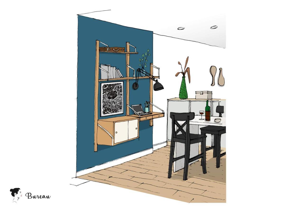 Ilunabarra - Appartement Calme, Vue Mer, Parking - Wifi 西布勒 外观 照片