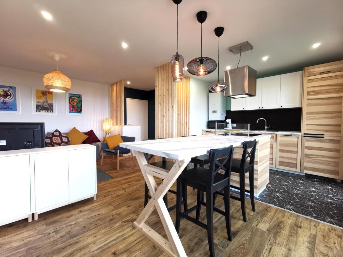 Ilunabarra - Appartement Calme, Vue Mer, Parking - Wifi 西布勒 外观 照片